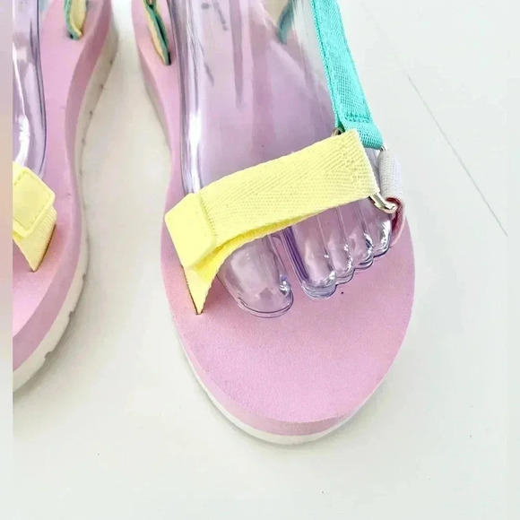 Stoney Clover Lane X Target Pastel Comfortable Adjustable Strap Sandals Size 7 - Picture 3 of 16